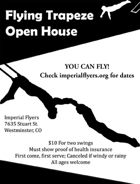 Flying Trapeze Open House